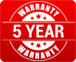 5 Years Warranty on Compressor